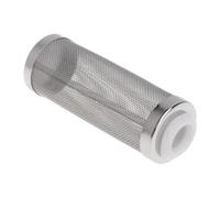 DSOUWEH Grille de Robuste pour Filtre d'aquarium, protégeant l'entrée d'eau des obstructions et favorisant Un Bon équilibre de l'eau, Argent, S
