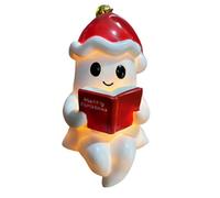 DSOUWEH Lampe décorative fantômes de Noël, adorables Ornements de Noël apportant Une lumière chaleureuse à la Table à Manger, décoration de crèche, Grande Taille