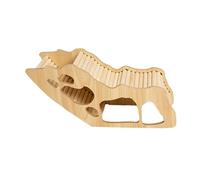 DSOUWEH Maison de Jeu Interactive pour Hamsters, conçue pour des Aventures Amusantes dans Une Ambiance chaleureuse. Fabriquée en Bois, Cette Maison est, Style C