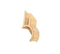 DSOUWEH Maison de Jeu Interactive pour Hamsters, conçue pour des Aventures Amusantes dans Une Ambiance chaleureuse. Fabriquée en Bois, Cette Maison est, Style B