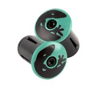 DSP Bar Tape Plugs - Bianchi Celeste