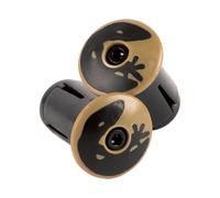Lizard Skins Dsp Bar Tape Plugs - Vegas Gold - New22 Bande de Barre Mixte Adulte, Noir, Taille Unique