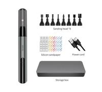 【DSPIAE ES-A PRO】 Ponceuse électrique alternative "Illusive Shadow" améliorée pour modèle d'assemblage, stylo de meulage de loisirs, Kit d'outils artisanaux Têtes de ponçage