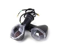 DSPOLIMV Compatible avec Suzuki pour SV650N pour SV650S 2003 2004 2005 2006 2007 2008 2009 Clignotants Avant Arrière De Moto Clignotants de Moto(Clear)