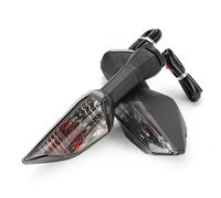 DSPOLIMV Compatible avec Z1000 pour ZR1000 2010-2017 pour Z650 pour ER650 2017-2022 Clignotants Avant Et Arrière pour Moto Clignotants de Moto(2pcs Light Gray)