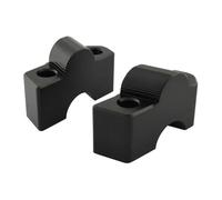 DSPOLIMV Rehausseurs Guidon Moto Compatible avec pour Vulcan pour S650 pour VN650 2014 2015 2016 2017 2018 Kit De Support De Rehaussement De Guidon De Moto 25 Mm(Black)