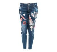 Dsquared2 - 470c 5Tasche Jeans Slim-fit - Femme - Jeans - Bleu - Taille: 36 FR