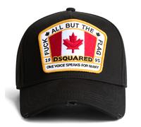 Dsquared2 Baseballcap Cappa Headwear Noir Logo Brodé Casquette en Toile