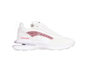 Dsquared2 - Baskets Athlétiques Mi-Montantes - Femme - Chaussures - Blanc - Taille: 36 EU