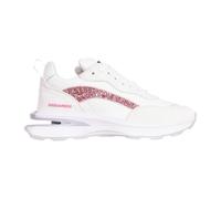 Dsquared2 - Baskets Athlétiques Mi-Montantes - Femme - Chaussures - Blanc - Taille: 37 EU