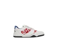 Dsquared2 - Baskets Basses Vintage en Cuir - Homme - Chaussures - Blanc - Taille: 45 EU