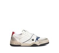 Dsquared2 - Baskets Blanches Design Panneau Logo - Homme - Chaussures - Blanc - Taille: 39 EU