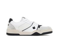 Dsquared2 - Baskets en Cuir Blanc Spiker - Homme - Chaussures - Blanc - Taille: 41 EU
