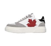 Dsquared2 - Baskets en cuir et daim - Femme - Chaussures - Multicolore - Taille: 40 EU