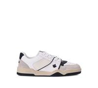 Dsquared2 - Baskets Feuille d'Érable Noires - Homme - Chaussures - Blanc - Taille: 44 EU
