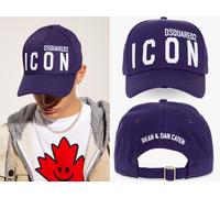 Dsquared2 Be Icon Casquette Chapeau Neuf Bnwt