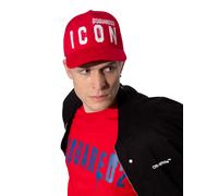 DSQUARED2 BE ICON Casquette De Baseball Spray Paint Trucker Neuve