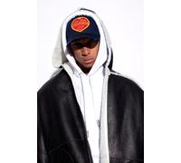 DSQUARED2 Bleu Marine Amour Twins Cœur Patch Casquette Baseballcap Bonnet