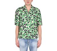 Dsquared2 - Bowling Dropped Shoulder Shirt - Homme - Chemises - Multicolore - Taille: M