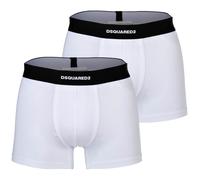 DSQUARED2 Boxer, 2er Paquet - Twin Paquet Slip, Coton Stretch, Log