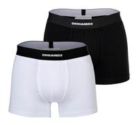 DSQUARED2 Boxer, 2er Paquet - Twin Paquet Slip, Coton Stretch, Log