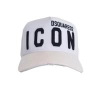 DSQUARED2 Casquette Baseball Homme Icon M072 Blanc