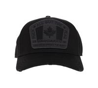 Dsquared2 - Casquette D2 Patch - Homme - Accessoires - Noir - Taille: ONE Size