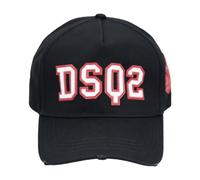 Dsquared2 - Casquette de baseball brodée avec boucle - unisex - Accessoires - Noir - Taille: ONE Size