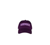 Dsquared2 - Casquette de baseball D2 - Femme - Accessoires - Violet - Taille: ONE Size