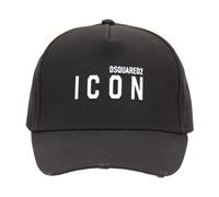 Dsquared2 - Casquette de baseball - unisex - Accessoires - Noir - Taille: ONE Size
