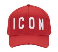 Dsquared2 - Casquette de baseball - unisex - Accessoires - Rouge - Taille: ONE Size