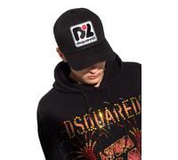 DSQUARED2 Casquette Rouge Leaf Label Cap Icon Unisexe