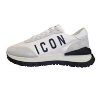 DSQUARED2 Chaussures Homme Sneakers Running SNM0417 11708205 M072 Noir et Blanc, blanc/noir, 43 EU