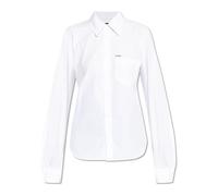 Dsquared2 - Chemise avec une poche - Femme - Blouses et Chemises - Blanc - Taille: 42 FR