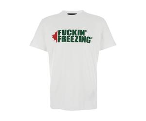 Dsquared2 - Cool Fit T-Shirt - Homme - Tops - Blanc - Taille: L