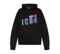 Dsquared2 - Cotton Sweat à capuche - Homme - Sweatshirts et sweats à capuche - Noir - Taille: XL