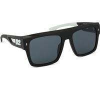 Lunettes de Soleil Dsquared2 D2 0127/S 56/19/145 BLACK WHITE/GREY acétate homme D2 0127/S
