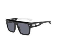 Dsquared2 - D2 0127/S 80S Lunettes de soleil - unisex - Accessoires - Noir - Taille: 56 MM