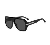Dsquared2 - D2 0160/S Lunettes de soleil - unisex - Accessoires - Noir - Taille: ONE Size