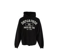 Dsquared2 - Dj herca fit Sweater - Homme - Sweatshirts et sweats à capuche - Noir - Taille: XL