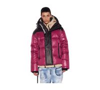 Dsquared2 - Doudoune cerise avec mélange laine - Homme - Vestes - Multicolore - Taille: S