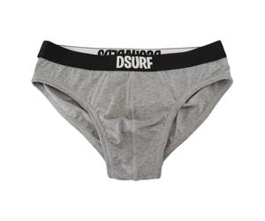 Dsquared2 - Dsurf Brief - Homme - Sous-vêtements - Gris - Taille: M
