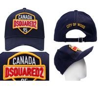 Dsquared2 Emblématique City De Bois Canada Baseballcap Casquette Bonnet