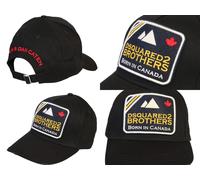 Dsquared2 Emblématique Frères Patch Logo Baseballcap Casquette Basebalkappe