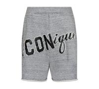 Dsquared2 - Embroidered Shorts - Homme - Shorts - Gris - Taille: XL