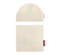 Dsquared2 - Ensemble bonnet et écharpe - Homme - Accessoires - Beige - Taille: ONE Size