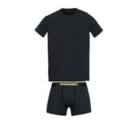 Dsquared2 - Ensemble de sous-vêtements : T-shirt et boxer - Homme - Sous-vêtements - Noir - Taille: 2XL