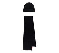 Dsquared2 - Ensemble Écharpe et Chapeau en Laine - Noir Aw23 - Homme - Accessoires - Noir - Taille: ONE Size