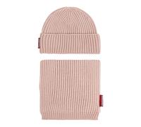 Dsquared2 - Ensemble en Laine : Bonnet et Écharpe - Femme - Accessoires - Rose - Taille: ONE Size
