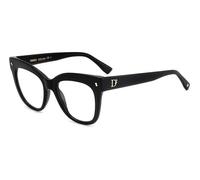 Dsquared2 Femme D2 0098 807 Montures optiques Plastique Noir Carré